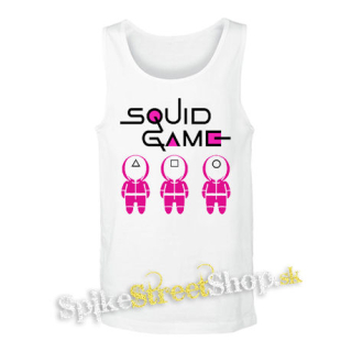 SQUID GAME - Characters - biele pánske tielko
