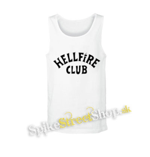 STRANGER THINGS - Hellfire Club Logo - biele pánske tielko