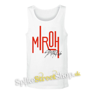 STRAY KIDS - Logo MIROH - biele pánske tielko