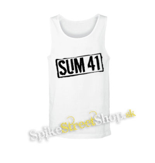 SUM 41 - Logo - biele pánske tielko