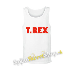 T.REX - Logo Glamrock Band Legend - biele pánske tielko