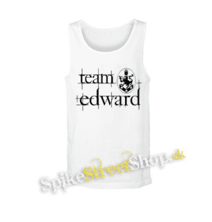 TEAM EDWARD - Twilight Eclipse - biele pánske tielko