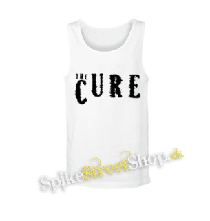 THE CURE - Logo - biele pánske tielko