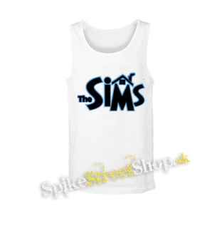 THE SIMS - Logo - biele pánske tielko