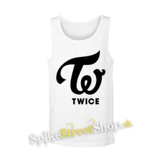 TWICE - Logo - biele pánske tielko
