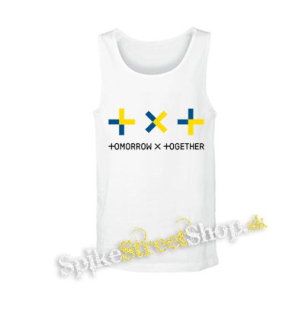 TXT - TOMORROW X TOGETHER - Logo Symbol - biele pánske tielko