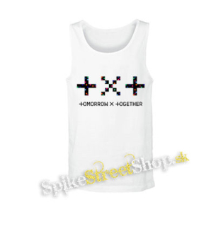 TXT - TOMORROW X TOGETHER - Logo - biele pánske tielko
