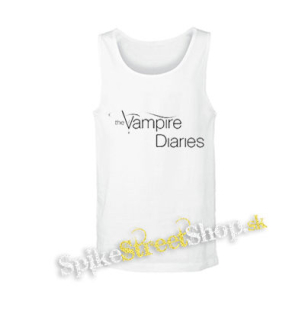 VAMPIRE DIARIES - Logo Motive 2 - biele pánske tielko