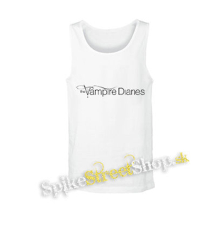 VAMPIRE DIARIES - Logo - biele pánske tielko