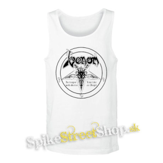 VENOM - Pentagram - biele pánske tielko