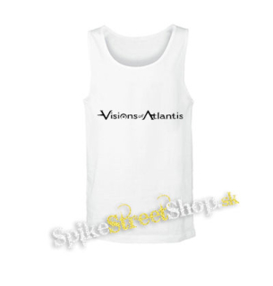 VISIONS OF ATLANTIS - Logo - biele pánske tielko
