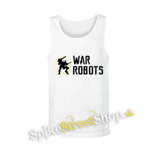 WAR ROBOTS - biele pánske tielko
