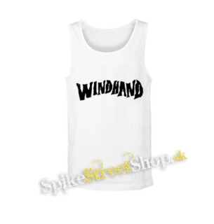 WINDHAND - Logo - biele pánske tielko