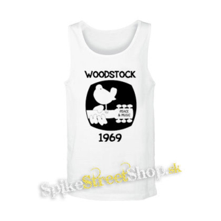 WOODSTOCK - 1969 - biele pánske tielko
