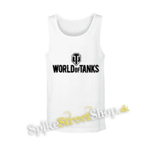 WORLD OF TANKS - Logo - biele pánske tielko