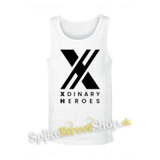 XDINARY HEROES - Logo - biele pánske tielko