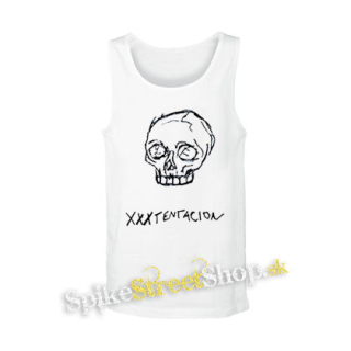 XXXTentacion - Logo Skull - biele pánske tielko