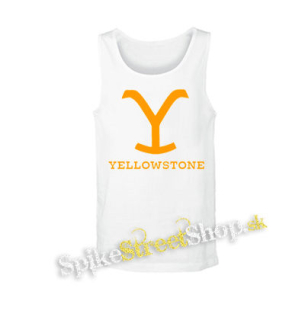 YELLOWSTONE - Logo - biele pánske tielko