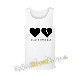 YUNGBLUD - Black Hearts Club - biele pánske tielko