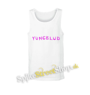 YUNGBLUD - Pink Logo - biele pánske tielko