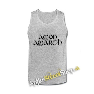 AMON AMARTH - Logo - šedé pánske tielko