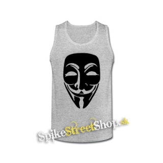 ANONYMOUS - šedé pánske tielko