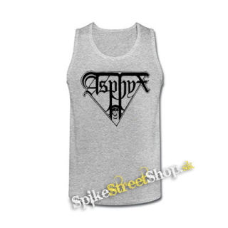 ASPHYX - Logo - šedé pánske tielko