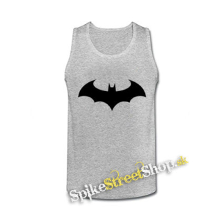 BATMAN - Modern Logo - šedé pánske tielko