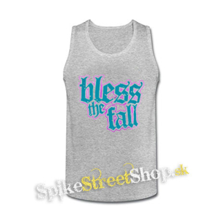 BLESSTHEFALL - Logo - šedé pánske tielko