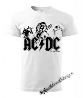 AC/DC - Let There Be Rock - biele pánske tričko
