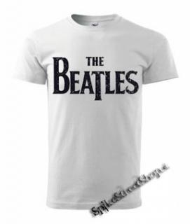 BEATLES - Logo Vintage - biele pánske tričko