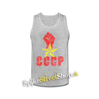 CCCP - šedé pánske tielko