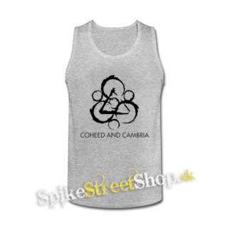 COHEED AND CAMBRIA - Logo Crest - šedé pánske tielko