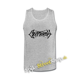 CRYPTOPSY - Logo - šedé pánske tielko