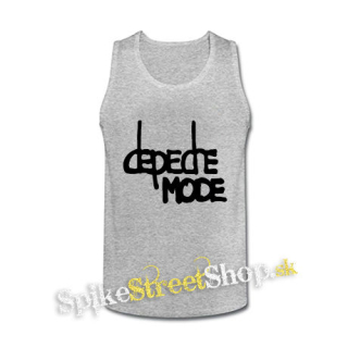 DEPECHE MODE - Logo People Are People - šedé pánske tielko