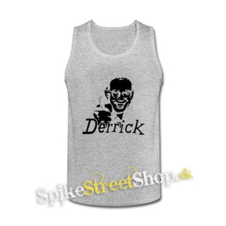 DERRICK - šedé pánske tielko
