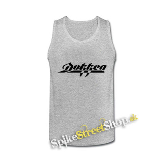 DOKKEN - Logo - šedé pánske tielko