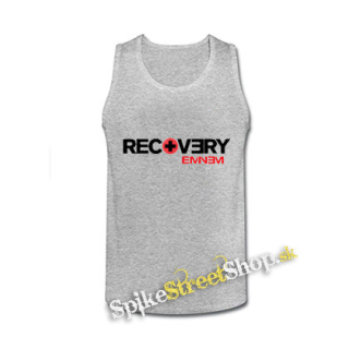 EMINEM - Recovery - šedé pánske tielko