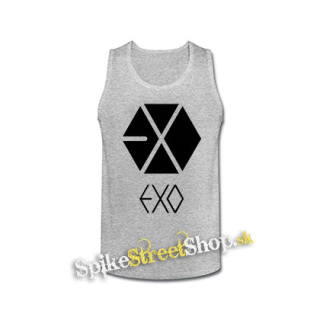 EXO - Logo - šedé pánske tielko