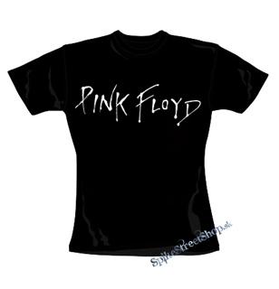 PINK FLOYD - Logo - čierne dámske tričko