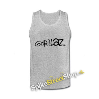 GORILLAZ - Logo - šedé pánske tielko