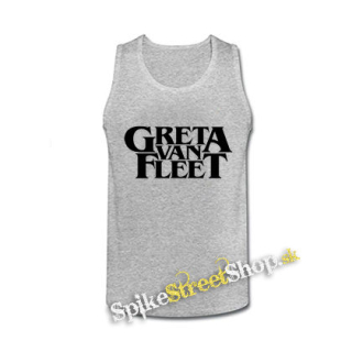 GRETA VAN FLEET - Logo - šedé pánske tielko