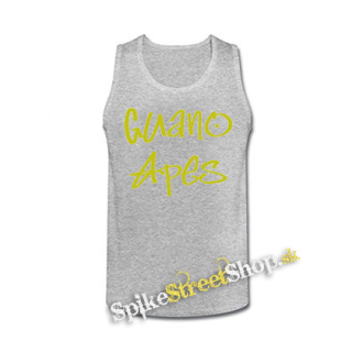 GUANO APES - Logo Yellow - šedé pánske tielko