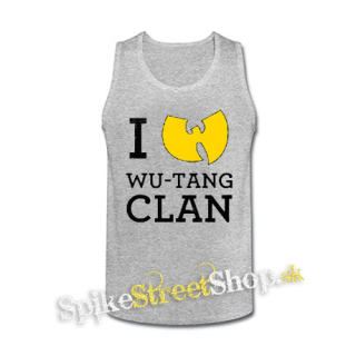 I LOVE WU TANG - šedé pánske tielko