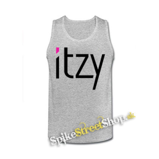ITZY - Logo - šedé pánske tielko