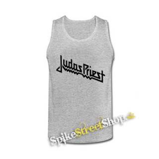 JUDAS PRIEST - Classic Logo - šedé pánske tielko