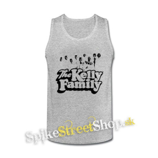 KELLY FAMILY - Logo & Band - šedé pánske tielko
