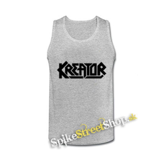 KREATOR - Logo - šedé pánske tielko