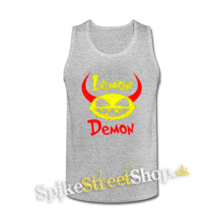 LEMON DEMON - Logo - šedé pánske tielko