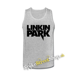LINKIN PARK - Logo Simple - šedé pánske tielko